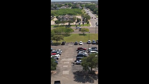View over Corpus Christi, Texas