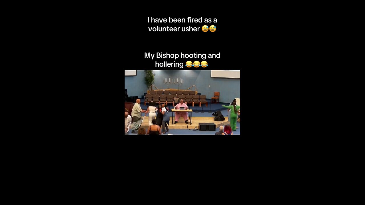 It be like that sometimes 🗣️ #speakingintongues #churchchronicles