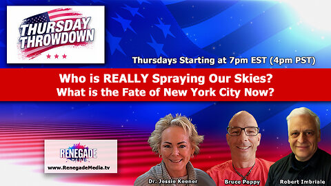 Who is Behind the Chemtrails? What's Next for NYC? And Much More!