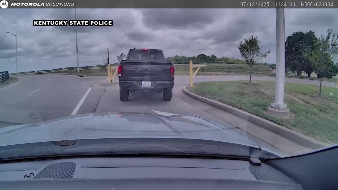 KSP Dash camera and Body camera video of trooper shooting