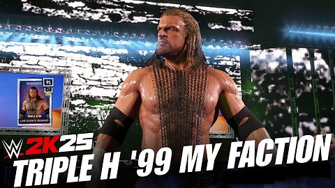 WWE 2k25 Triple H ‘99 Entrance