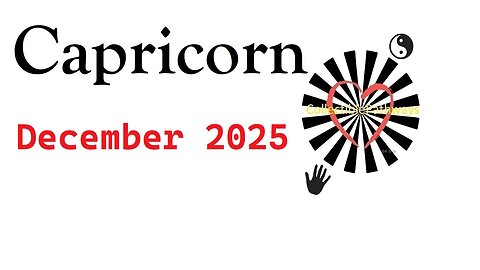 Capricorn December 2025 Reading Tap Into Tarot