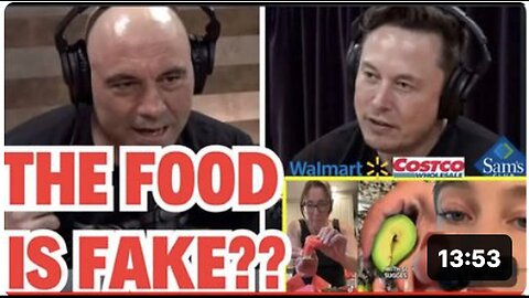 "Elon Musk and Joe Rogan Issue Major Food Alert: Evidence Provided"
