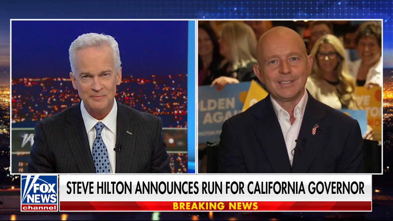 Steve Hilton Explains His Vision To 'Make California Golden Again' With Gubernatorial Bid