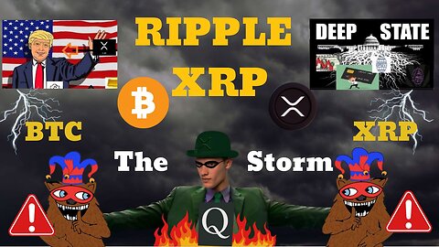 🟢🟣🟡 The Storm. A Journey ahead til treasures In sight. The road ahead. XRP. BTC. 🟡🟣🟢