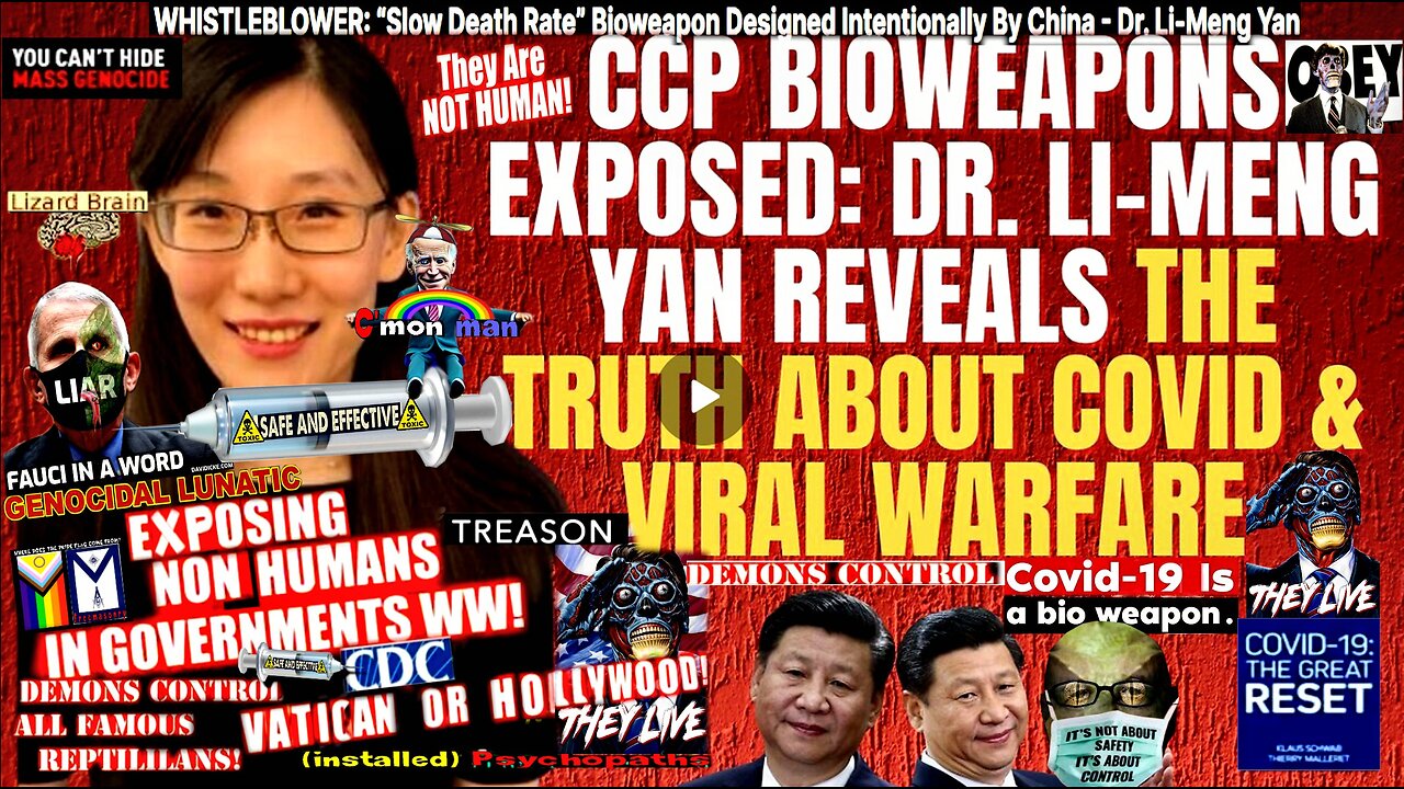 CCP Bioweapons Exposed: Dr. Li-Meng Yan Reveals the Truth About COVID & Viral Warfare (compilation)