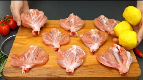 Recipe for chicken legs from restaurant. Very tasty & beautiful 😍❤️‍🔥❤️🥰