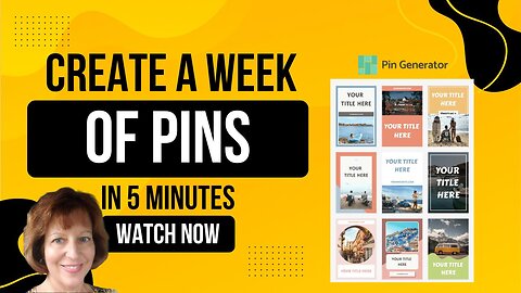 Pin Generator Quick Review: Save Time Creating Pinterest Pins with Pin Generator!