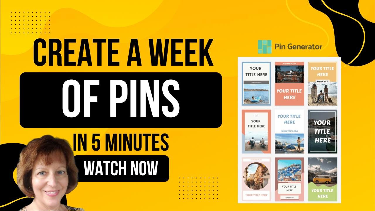Pin Generator Quick Review: Save Time Creating Pinterest Pins with Pin Generator!