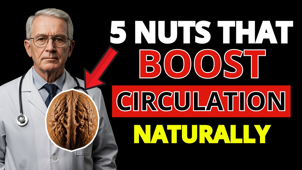 5 Nuts That Reverse Aging Blood Flow After 50 (Works in 24 Hours!)