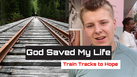 🙏❤️✨God Saved My Life: Train Tracks To Hope #Shorts #JesusSaves #MentalHealth