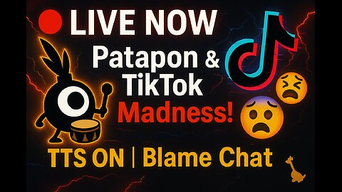 🔴 Patapon & Cursed Reacts | TTS ON | Weird Vibes Only 🔴