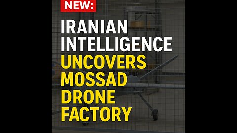Iranian Intelligence Uncovers Another Mossad Drone Factory in Tehran