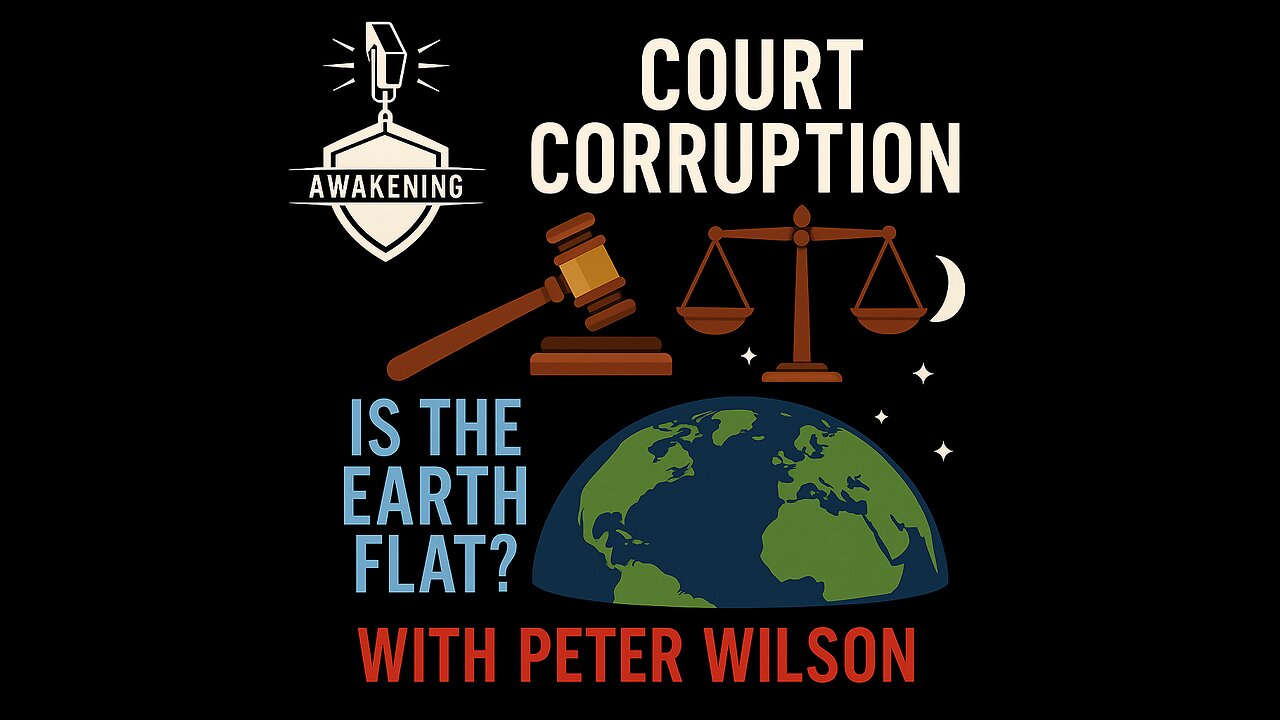 Court Corruption and Is the Earth Flat with Peter Wilson