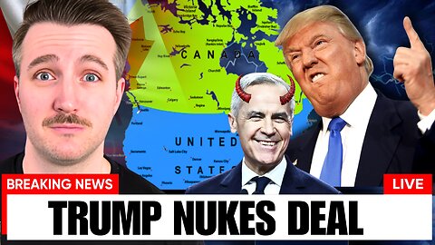 JUST NOW: Trump KILLS Trade Deal With Canada!