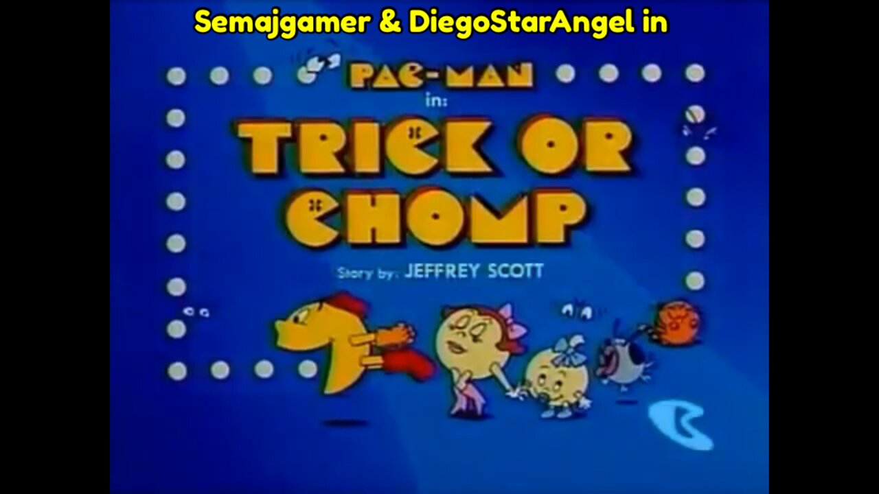 Semajgamer & DiegoStarAngel in Pac-Man (Hanna Barbra)Trick Or Chomp