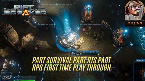 The Riftbreaker, part survival, part RTS, part RPG first time play through