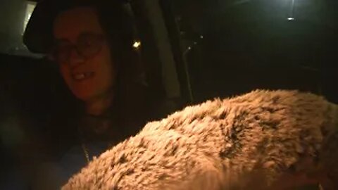 ag falls asleep during video...CLASSIC ag filmmaking