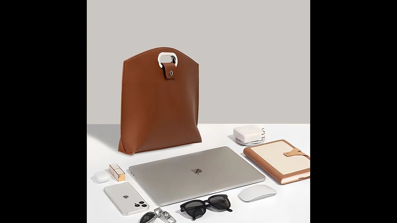 Large Capacity Laptop and Tablet Protective Handbag