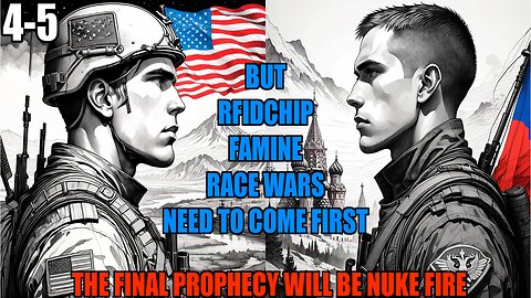 Prophecies That Need To Come Before The WW3 Nuclear Fire, Super Powers, 7 Women 1 Man, RFIDchip 4-5