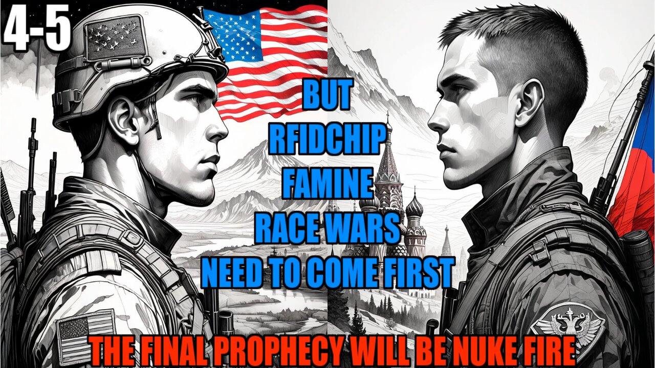 Prophecies That Need To Come Before The WW3 Nuclear Fire, Super Powers, 7 Women 1 Man, RFIDchip 4-5
