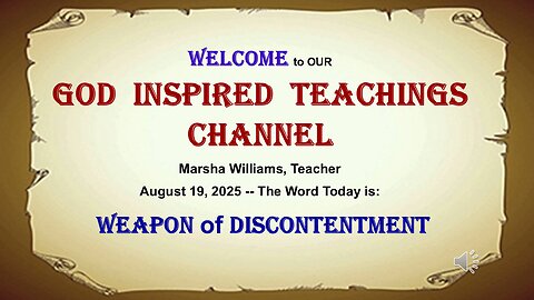 Weapon of Discontentment