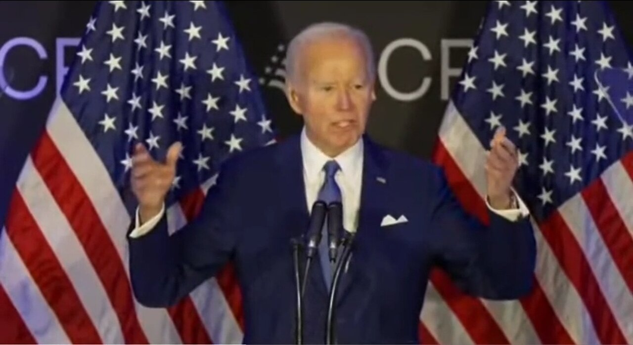 Biden Starts Randomly Screaming