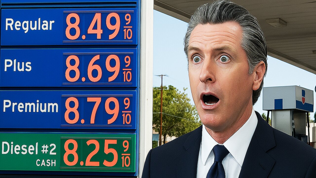 Newsoms EV Fantasy CRUMBLES: Californias $8 Gas CRISIS Exposed