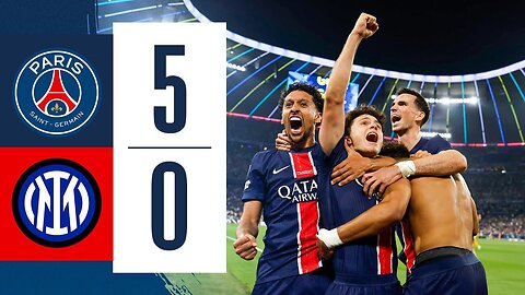 PSG vs Inter Milan UCL Final Highlights: Paris Saint-Germain Dominates with a 5-0 Victory!