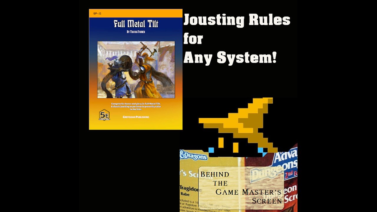 Full Metal Tilt - Jousting Subsystem for your OSR Games