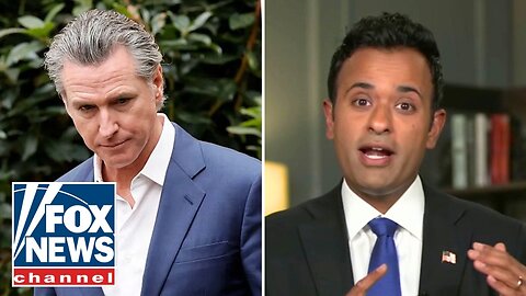 _IN THE DUSTBIN OF HISTORY__ Ramaswamy puts Newsom on BLAST