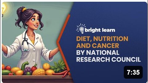 BrightLearn - Diet, Nutrition and Cancer by National Research Council