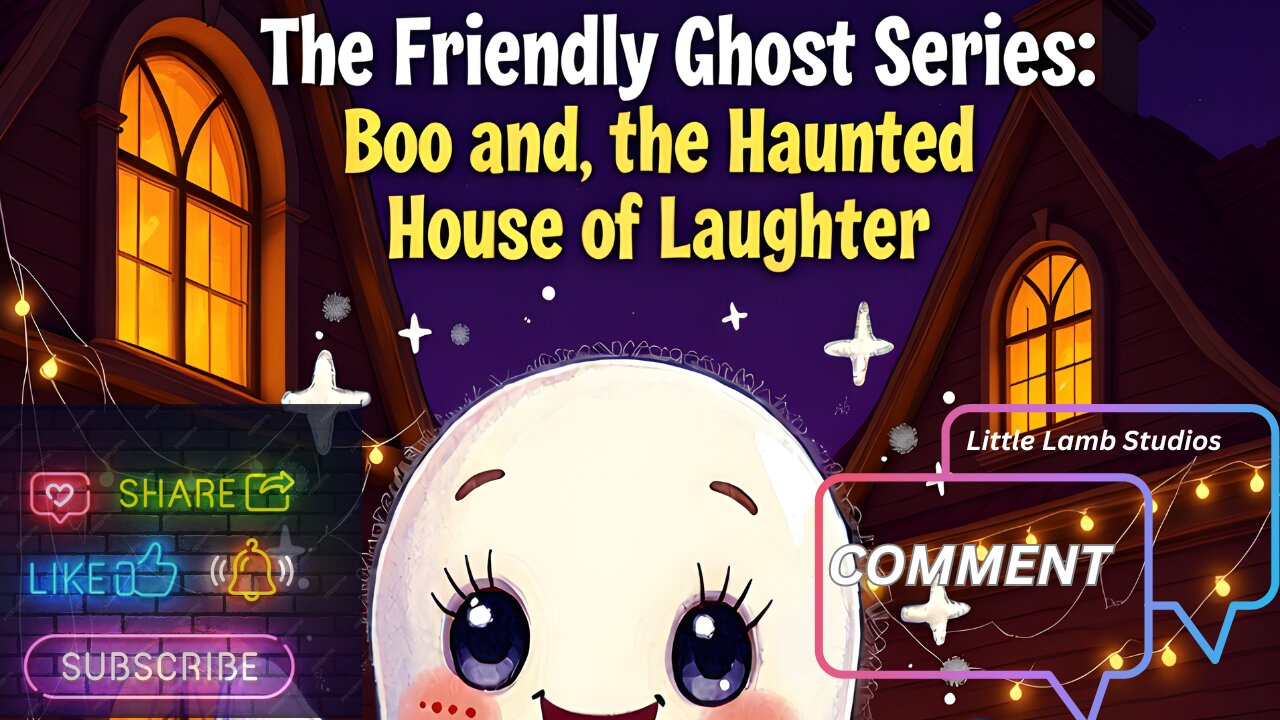 Boo the Friendly Ghost Series | Boo and the Haunted House of Laughter | Little Lamb Studios