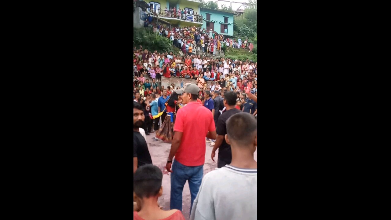 nepali festival lakhe dance