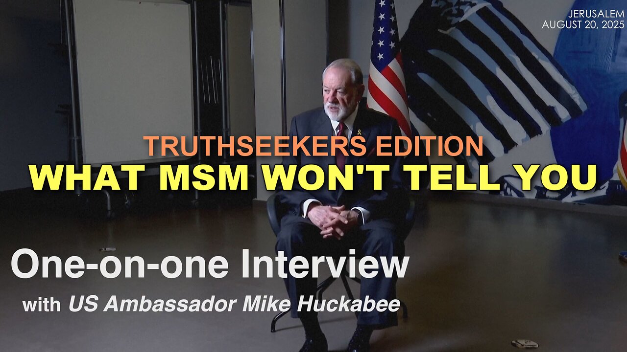 US Ambassador, Mike Huckabee, One-on-One Interview