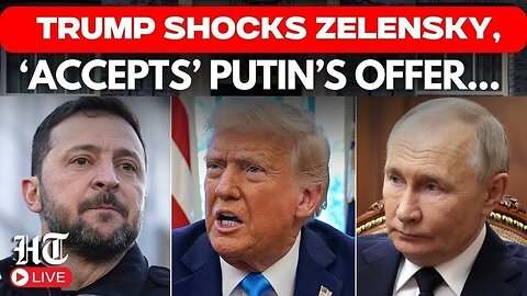 LIVE: 'I'd Like To Buy...' Trump 'Accepts' Putin's Rare Offer | Trump SHOCKS Zelensky | Ukraine | US