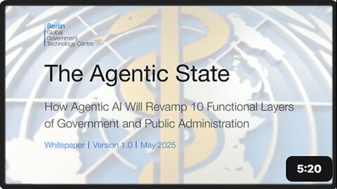 AI Governance and The Agentic State - REESE REPORT