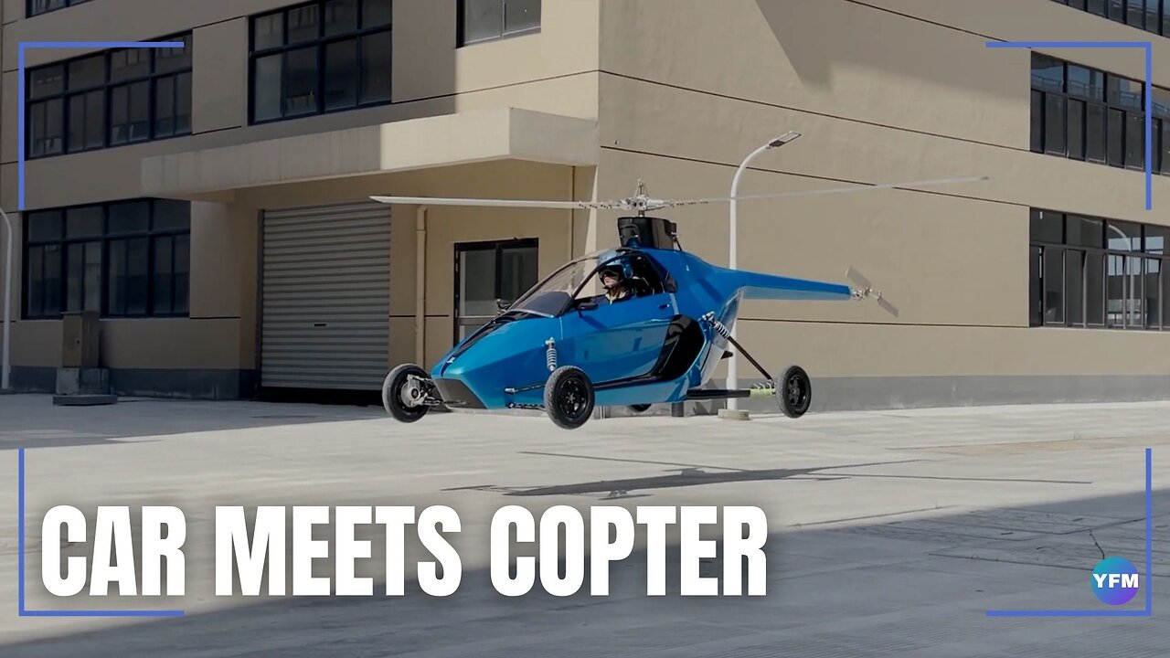 Pegasus, the flying car that can transition in 3 seconds