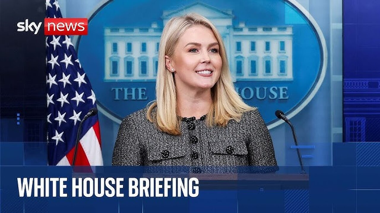 LIVE: White House press briefing