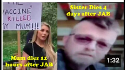 "Mother Dead 11 Hours Post-Vaccination, Sister Succumbs 4 Days Following Jab"