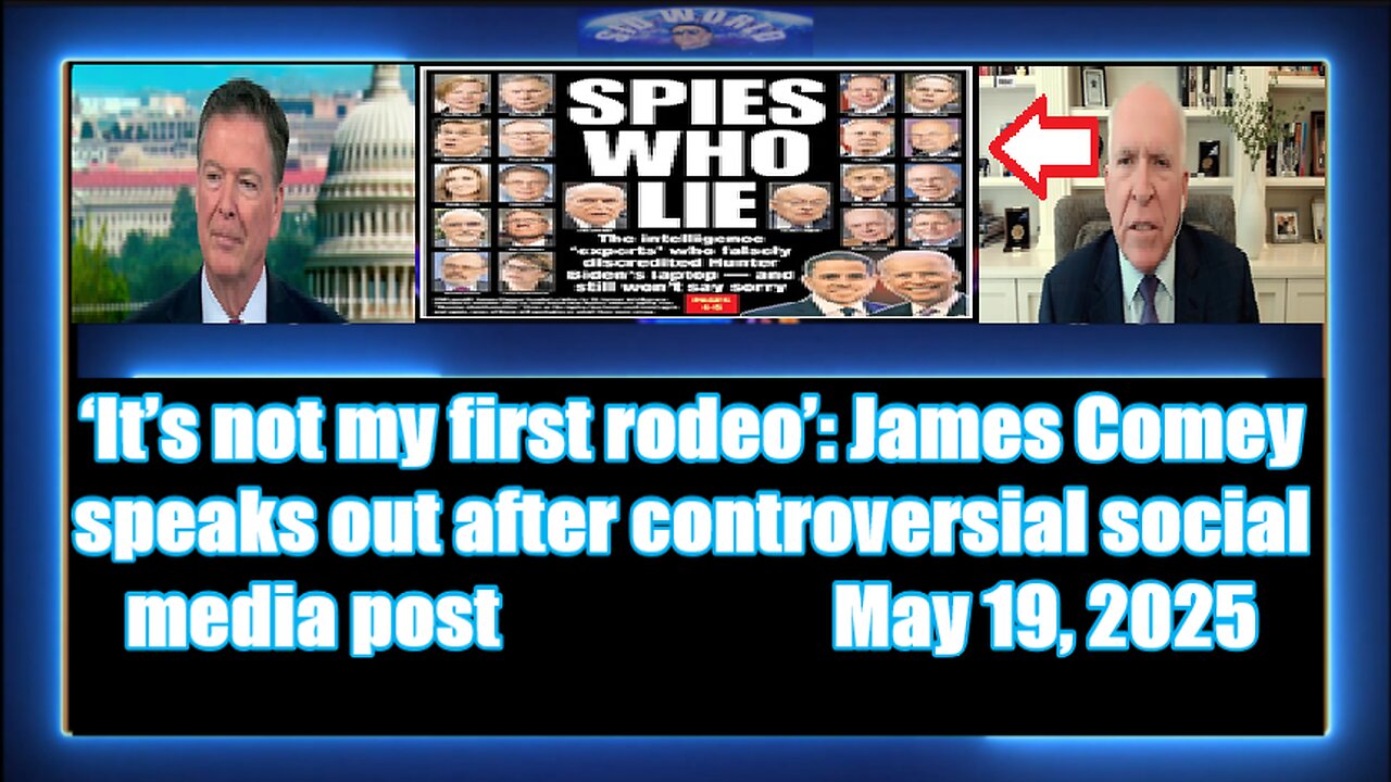 ‘It’s not my first rodeo’ James Comey speaks out after controversial social media post