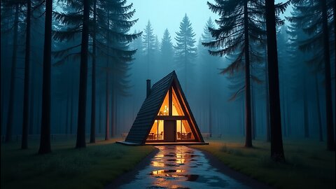 Rain Sound On Window with Thunder SoundsㅣHeavy Rain for Sleep, Study and Relaxation, Meditation