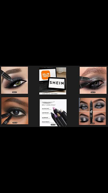 Waterproof Sequin Eyeliner Eyeshadow Pencil | Diamond Glitter Highlighter Stick