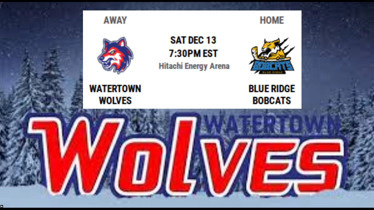 Wolves v Bobcats 12-14-25