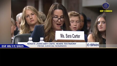 🇺🇸 Sara Carter, the new Director of the ONDCP, declares America is under chemical attack