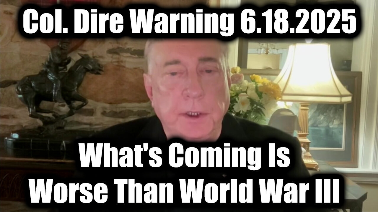 Col. Douglas Macgregor Dire Warning 6.18.25 - What's Coming Is Worse Than World War III