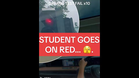 DRIVING TEST FAIL