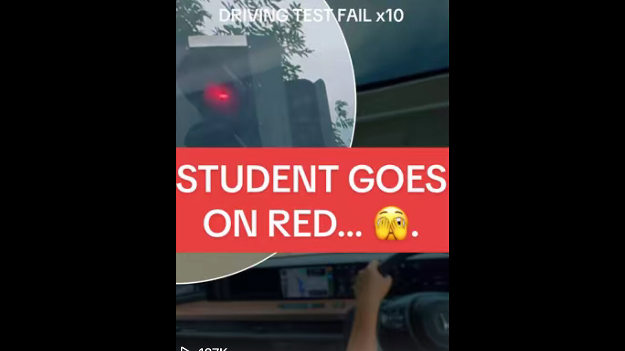 DRIVING TEST FAIL