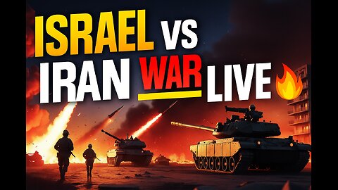 ⚠️ Israel vs Iran WAR Begins! Missiles Fired – Real Battlefield Footage 2025