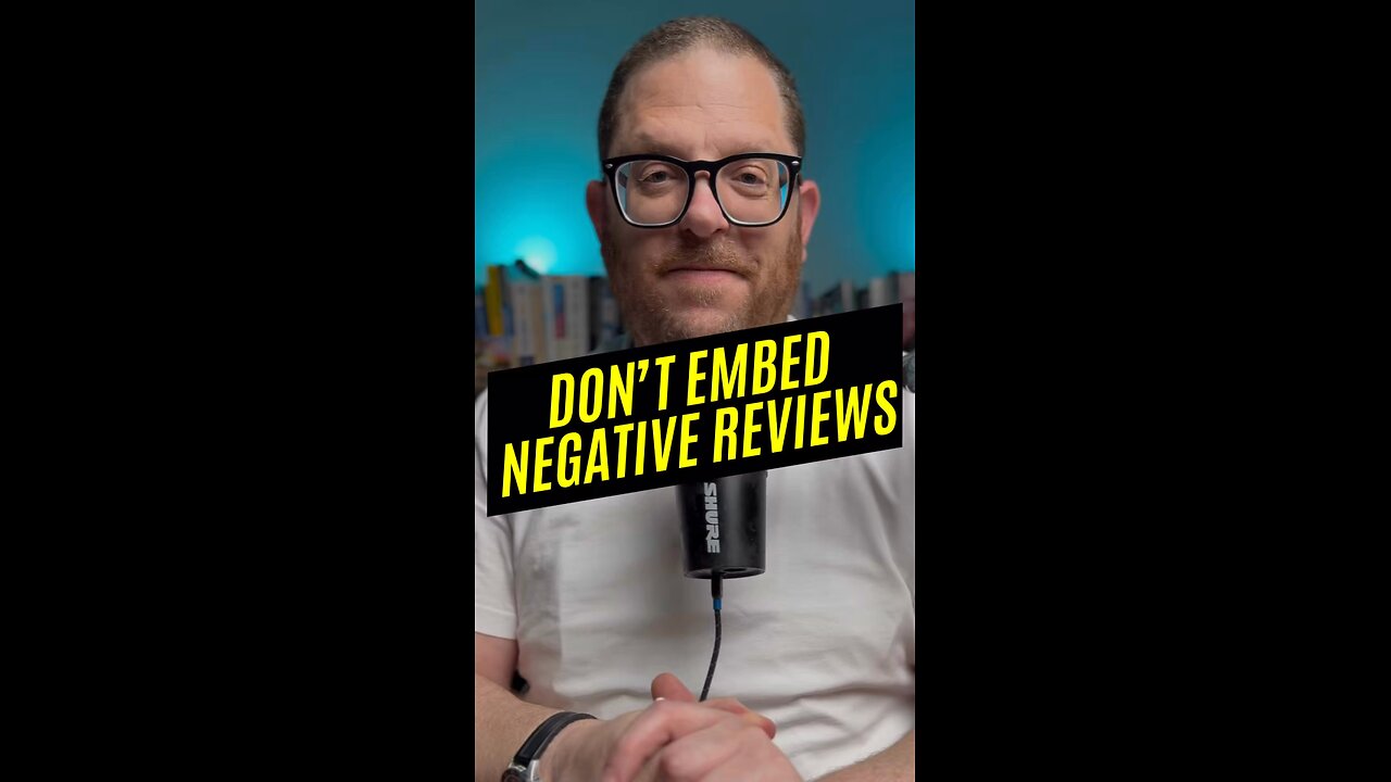 Don’t Embed Your Google Business Profile If It Has Negative Reviews